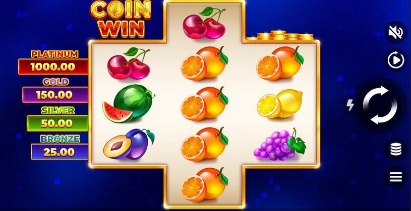Coin Win Hold The Spin Slot gameplay