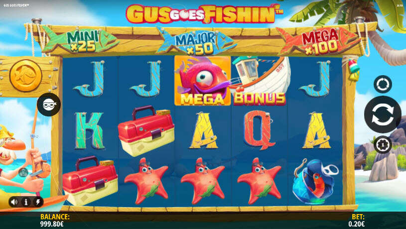 Gus Goes Fishin’ Slot gameplay