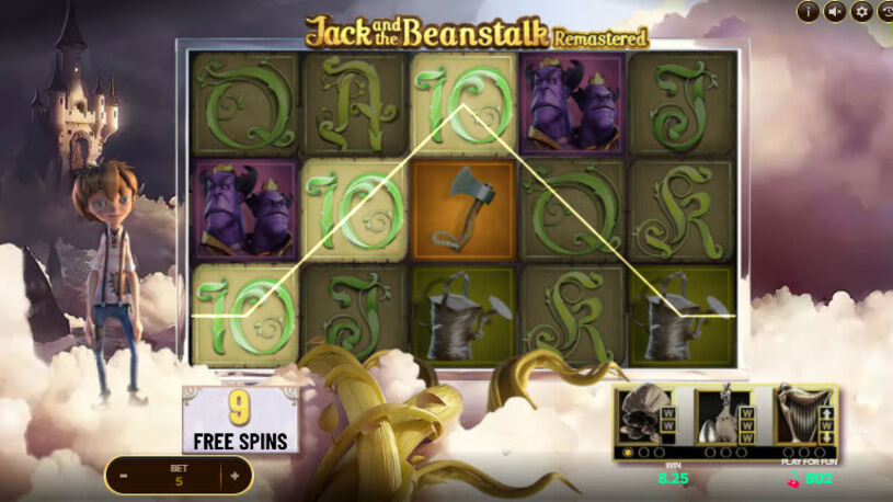 Jack and the Beanstalk Remastered Slot Free Spins