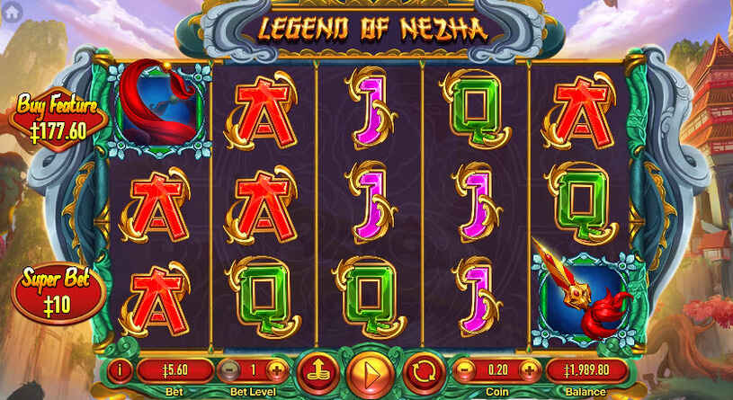 Legend of Nezha Slot gameplay