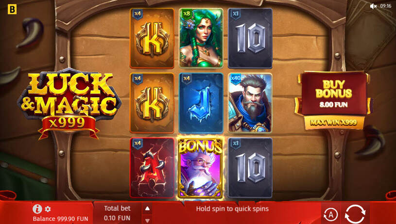 Luck & Magic Slot gameplay