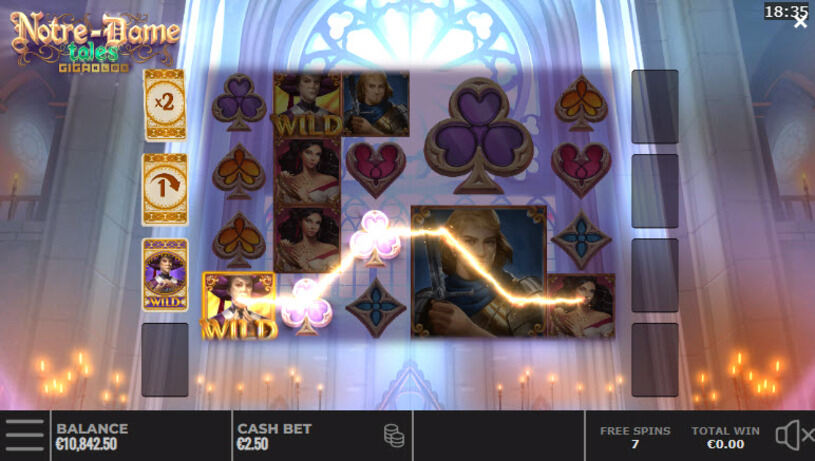 Notre-Dame Tales GigaBlox Slot Free Spins