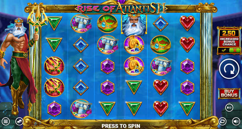 Rise of Atlantis 2 Slot gameplay