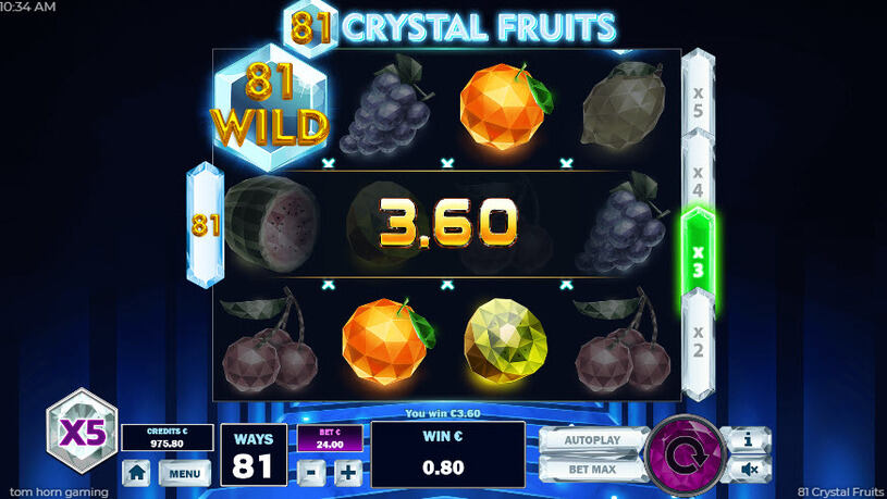 81 Crystal Fruits Slot Respin