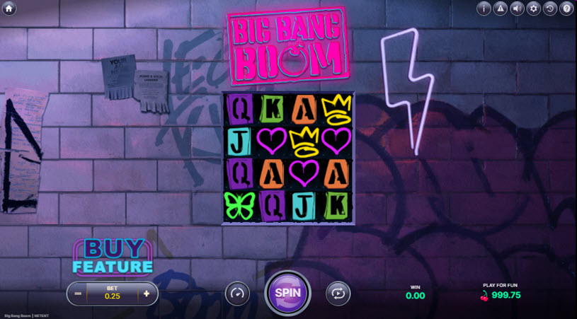 Big Bang Boom Slot gameplay