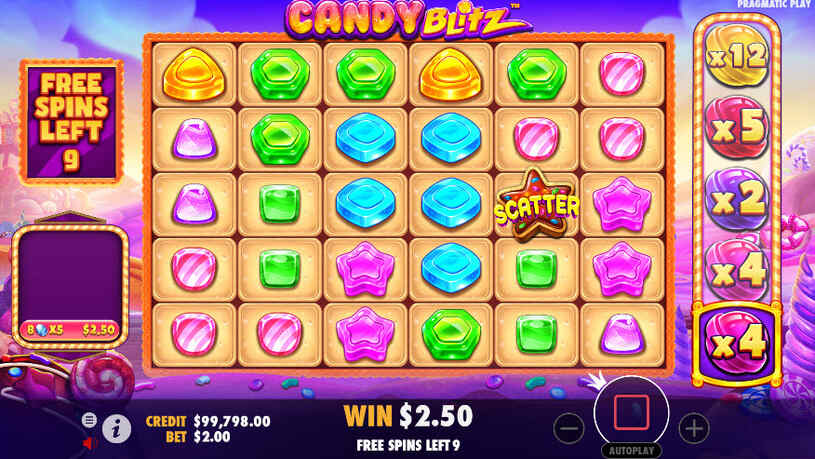 Candy Blitz Slot Free Spins