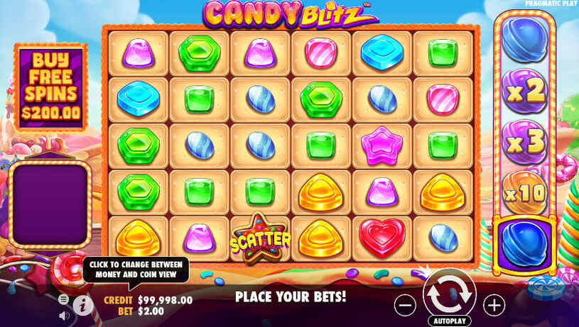 Candy Blitz Slot gameplay
