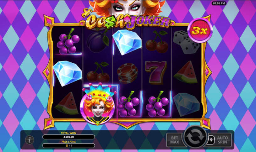 Cash Joker Slot gameplay