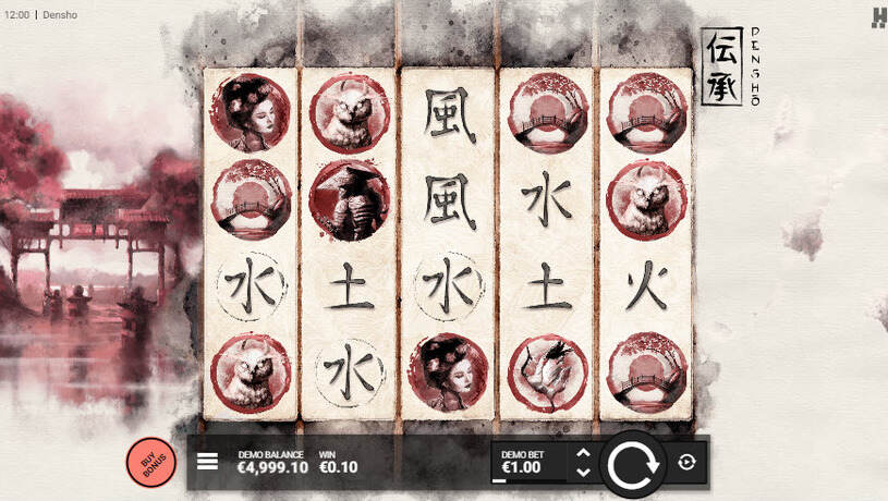 Densho Slot gameplay