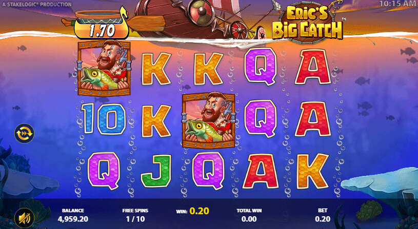 Eric’s Big Catch Slot Free Spins