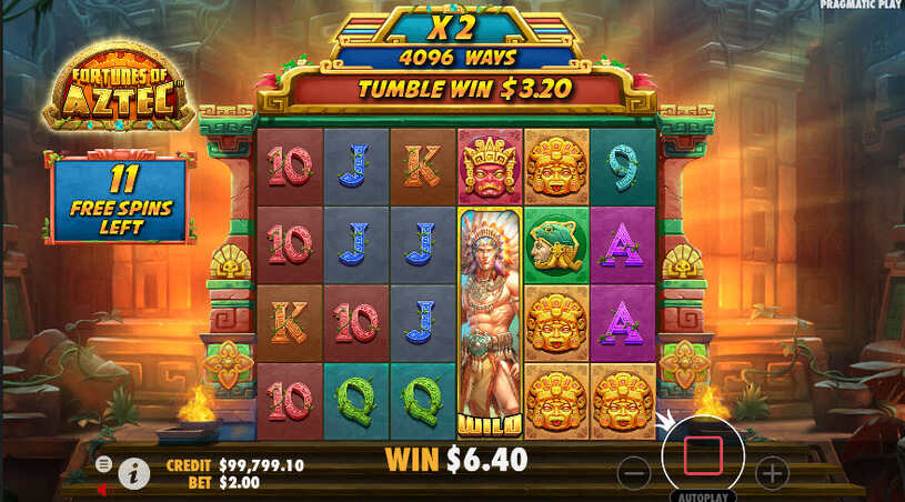 Fortunes of the Aztec Slot Free Spins