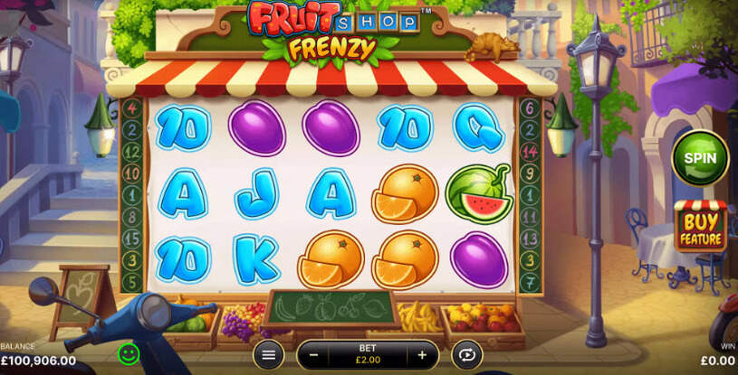 Fruit Shop Frenzy Slot gameplay