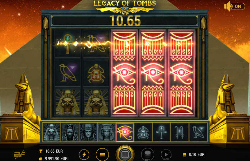 Legacy of Tombs Slot Free Spins