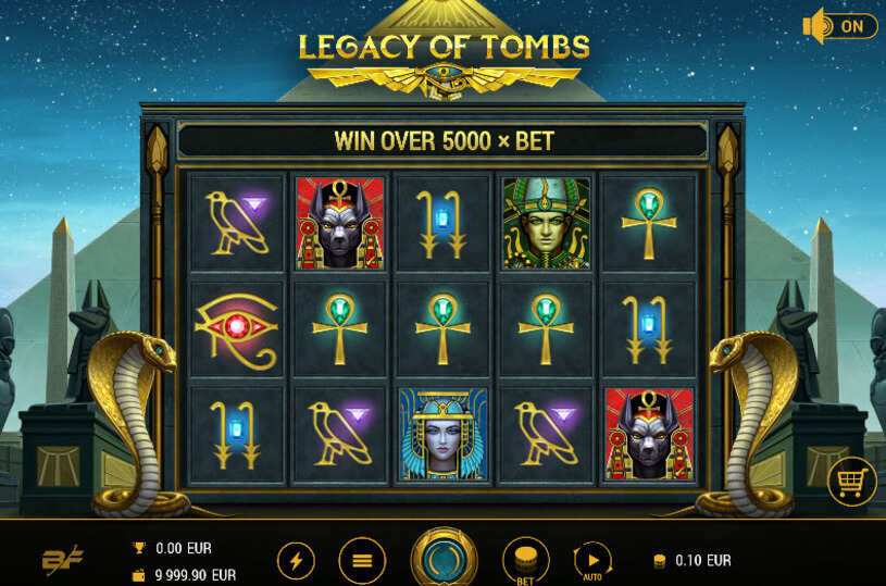 Legacy of Tombs Slot gameplay