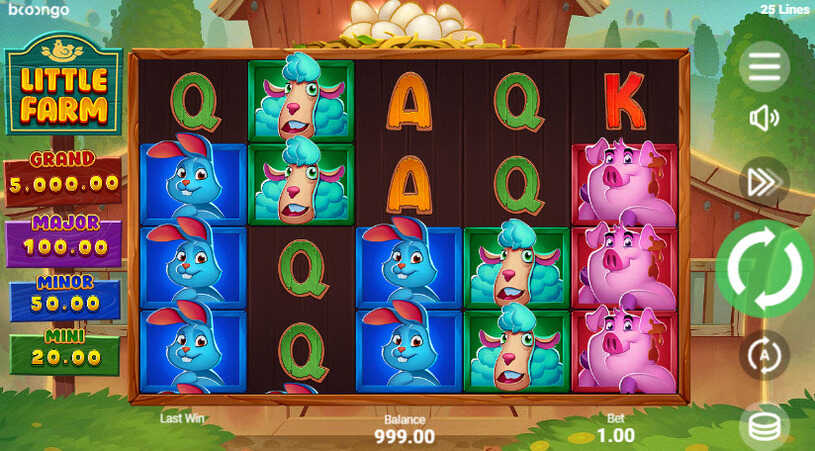 Little Farm Slot gameplay