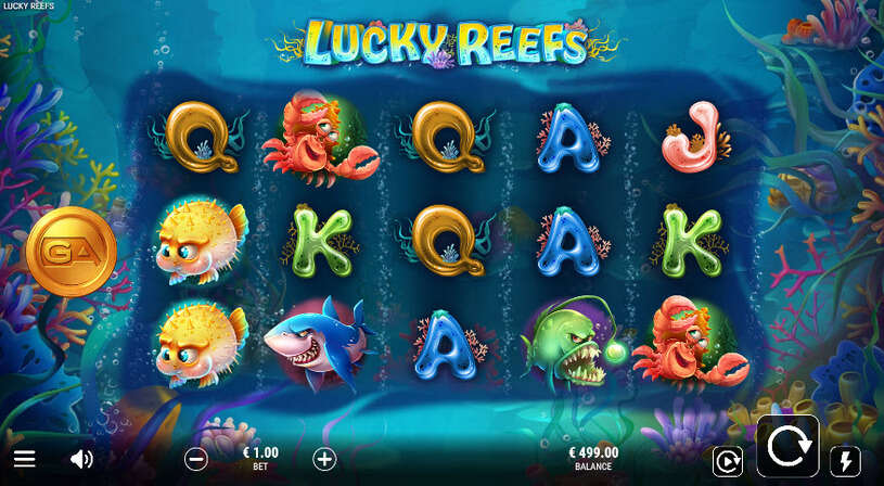 Lucky Reefs Slot gameplay