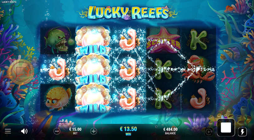 Lucky Reefs Slot Respin