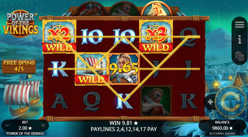 Power of the Vikings Slot Free Spins