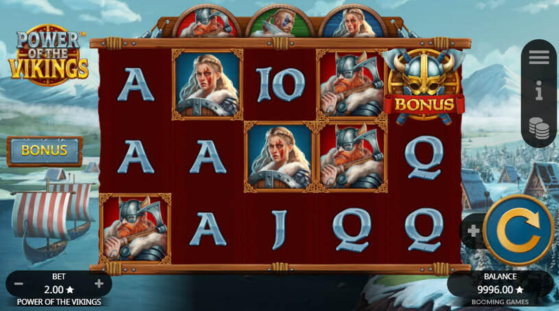 Power of the Vikings Slot gameplay