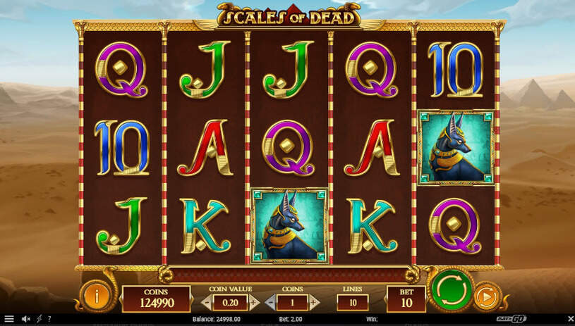 Scales of Dead Slot gameplay
