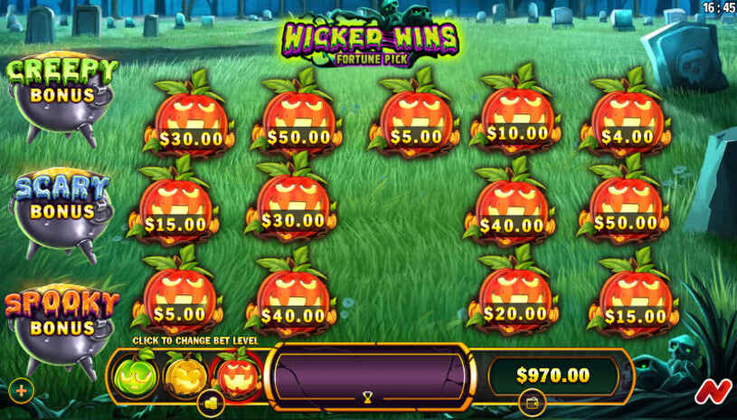 Wicked Wins Fortune Tap Slot