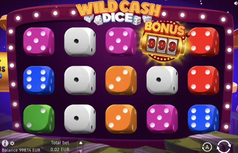 Wild Cash Dice Slot gameplay
