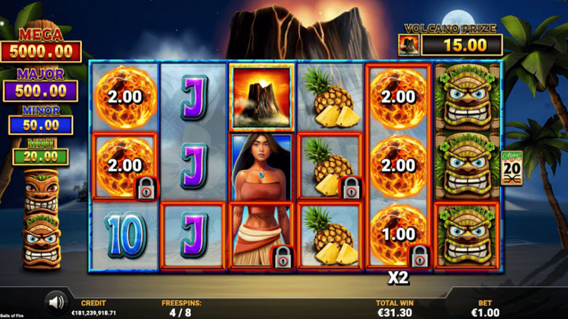 8 Balls of Fire Slot Free Spins