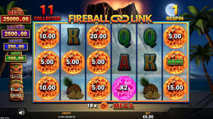 8 Balls of Fire Slot gameplay