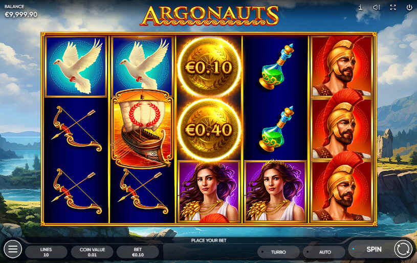 Argonauts Slot gameplay