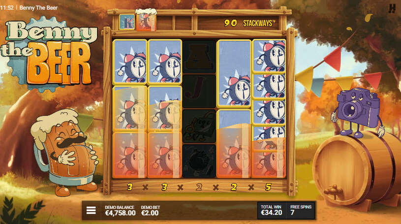 Benny The Beer Slot Free Spins