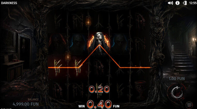 Darkness Slot gameplay