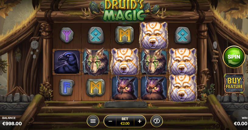 Druid’s Magic Slot gameplay