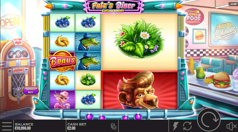 Fatz’s Diner Slot gameplay