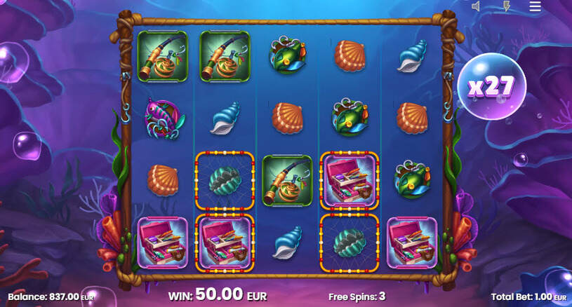 Fish n Nudge Slot Free Spins