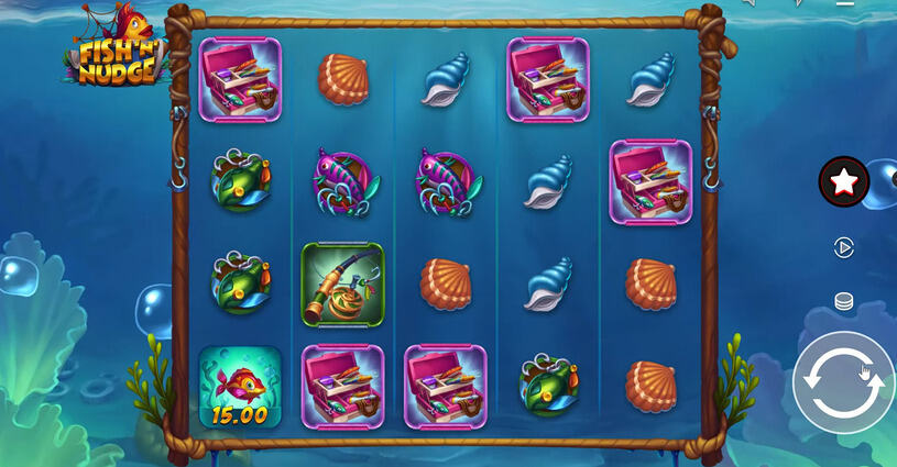 Fish n Nudge Slot gameplay