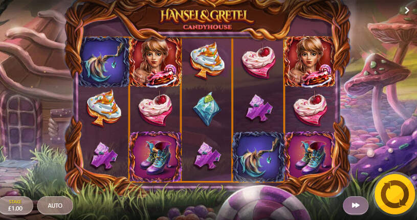 Hansel and Gretel Candyhouse Slot gameplay