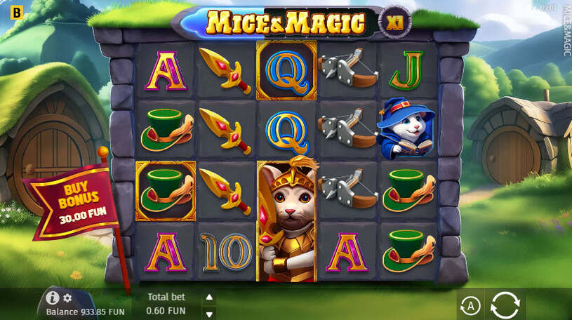 Mice and Magic Wonder Spin Slot gameplay