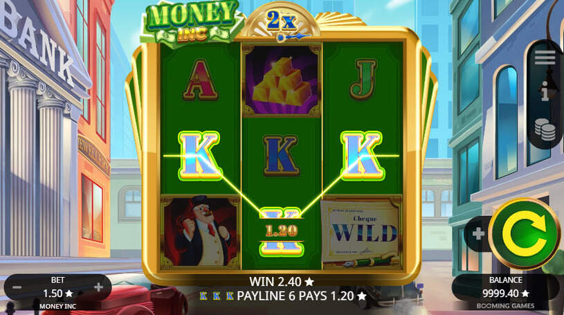 Money Inc Slot gameplay