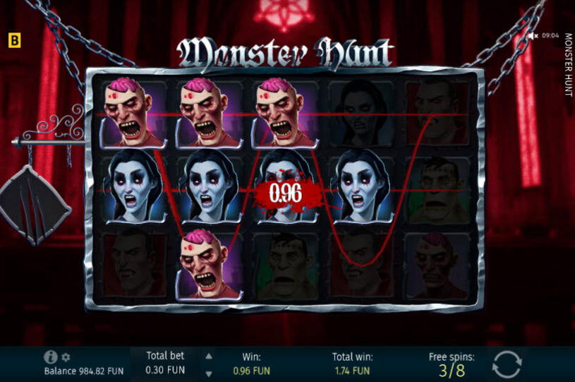Monster Hunt Slot Free Spins
