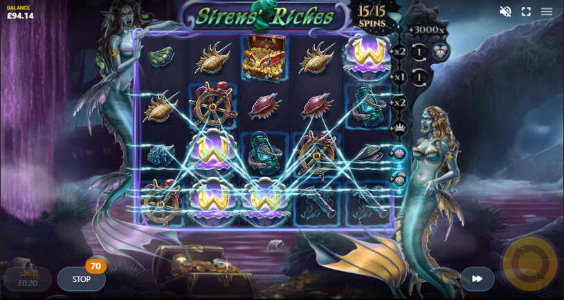 Siren’s Riches Slot Free Spins