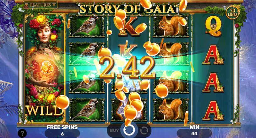 Story of Gaia Slot Free Spins
