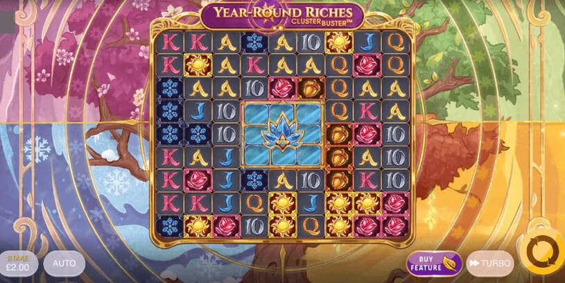 Year-Round Riches Clusterbuster Slot gameplay