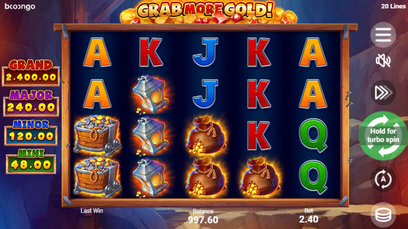 Grab More Gold Slot gameplay