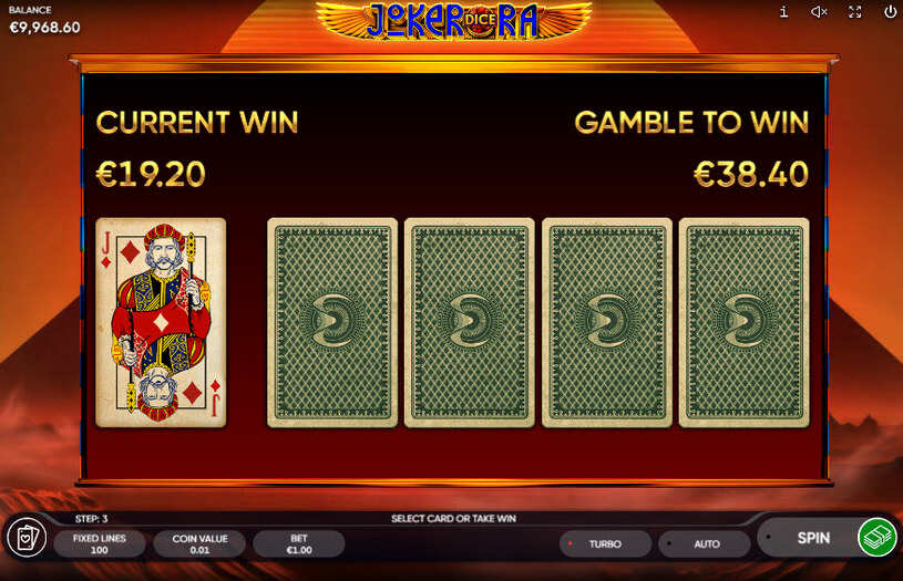 Joker Ra Dice Slot Gamble