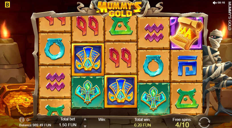 Mummy’s Gold Slot Free Spins