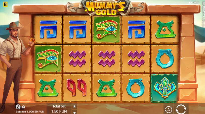 Mummy’s Gold Slot gameplay