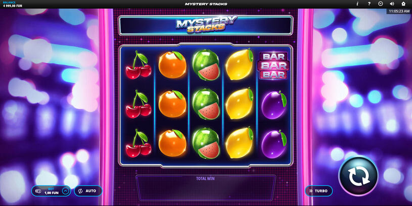 Mystery Stacks Deluxe Slot gameplay