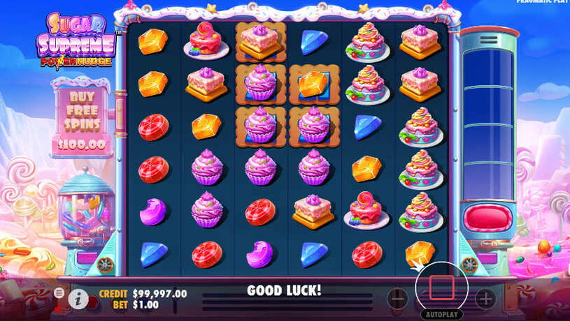 Sugar Supreme Powernudge Slot gameplay