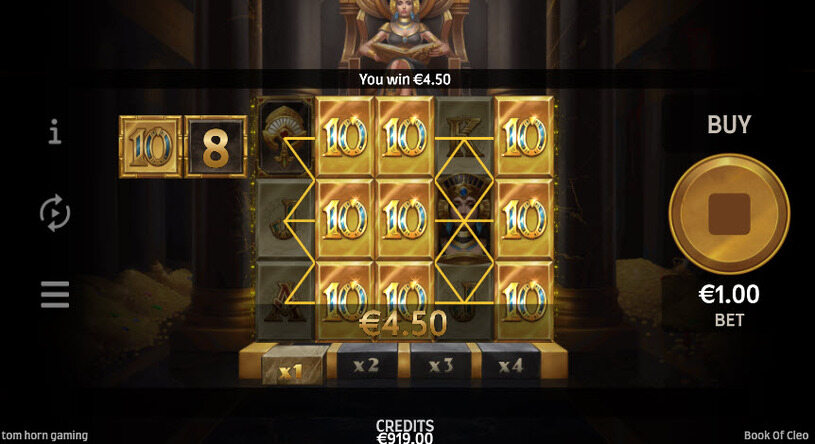 Book of Cleo Slot Free Spins