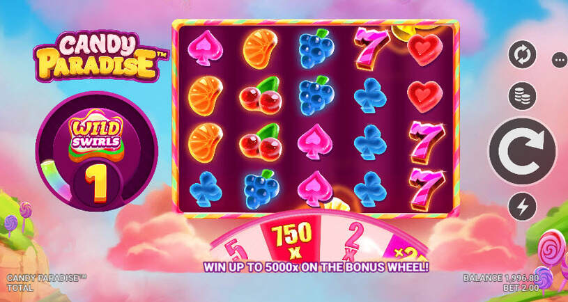 Candy Paradise Slot gameplay